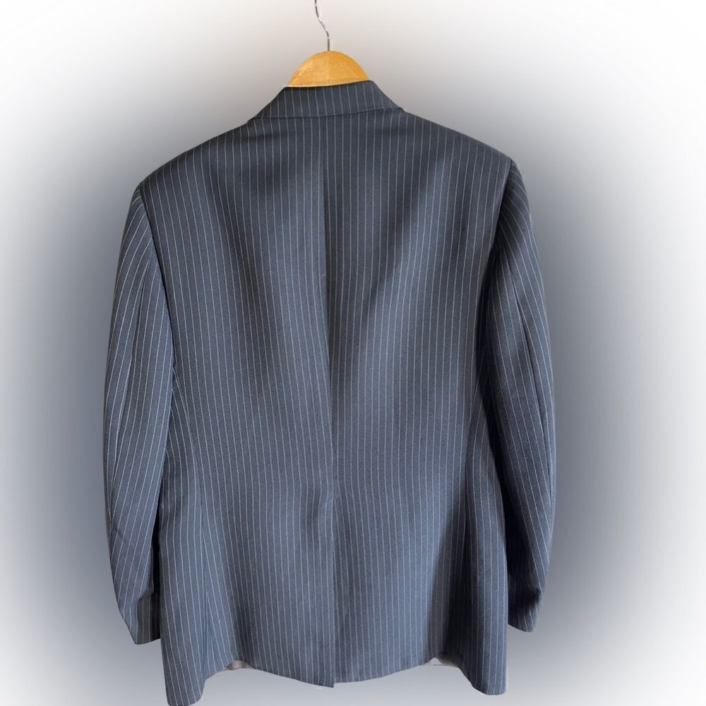 Botany 500 Mans Blue Pin Stripe Blazer - Picture 2 of 4